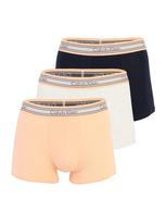 Calvin Klein Underwear Boxer trumpikės tamsiai mėlyna / šviesiai pilka / abrikosų spalva