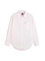 Tommy Jeans Palaidinė 'Essential' šviesiai rožinė / balta