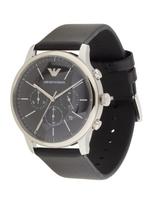 Emporio Armani Analoginis (įprasto dizaino) laikrodis juoda / sidabrinė
