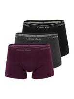 Calvin Klein Underwear Boxer trumpikės grafito / ciklameno spalva / juoda