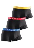 BUFFALO Apatinės kelnaitės dangaus žydra / geltona / šviesiai raudona / juoda