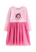 Lindex Suknelė 'Gabbys Dol' kupranugario / ruda / rožinė / ryškiai rožinė spalva
