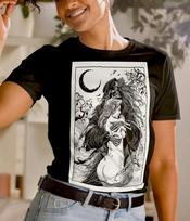 Death Grim Reaper Love Gothic Goth Short-Sleeve Unisex T-Shirt 2XL white