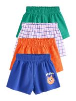 Next Kelnės sodri mėlyna („karališka“) / žalia / oranžinė / rožių spalva