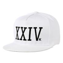 2025 Unisex Bruno Mars Baseball Cap 24k Magic Gorras K-POP Cotton Bone Rapper XXIV Dad Hat Hip Hop Snapback Sun Caps Casquette One Size balta