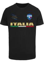 Mister Tee Marškinėliai 'Italia' garstyčių spalva / žalia / ugnies raudona / juoda