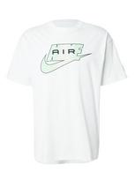 Nike Sportswear Marškinėliai 'AIR' obuolių spalva / juoda / balta