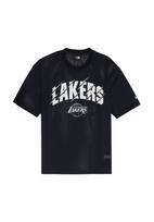 NEW ERA Marškinėliai 'NBA LOSLAK' tamsiai mėlyna / balkšva