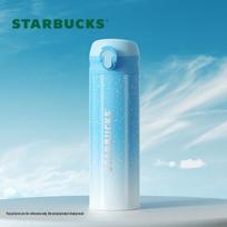 Starbucks 414ml Bounce Lid Insulated Tumbler blue