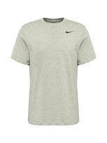 NIKE Sportiniai marškinėliai margai pilka / juoda