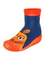 PLAYSHOES Auliniai 'DIE MAUS Pirat' tamsiai mėlyna jūros spalva / oranžinė / omarų spalva / juoda
