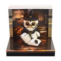 3D Pop-up Sticky Notes & Tear-off Memo Pad Calendar with Fox Design black