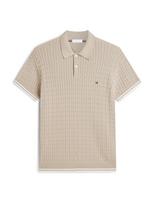 TOMMY HILFIGER Megztinis 'Cable Short Sleeve' glaisto spalva