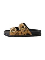 Next Šlepetės 'Forever Comfort®' šviesiai ruda / juoda