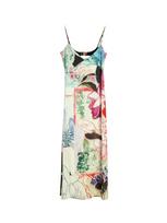 Desigual Suknelė smėlio spalva / mėlyna / rausvai raudona / juoda