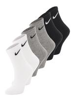 NIKE Sportinės kojinės 'Everyday' pilka / juoda / balta