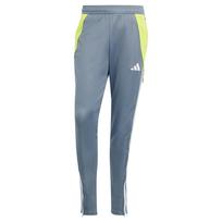 ADIDAS PERFORMANCE Sportinės kelnės 'Tiro 24' žaliosios citrinos spalva / pilka / balkšva