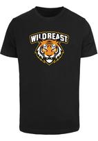 Mister Tee Marškinėliai 'Wild Beast Tiger' geltona / oranžinė / juoda / balta