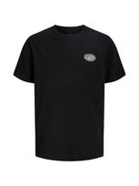 Jack & Jones Junior Marškinėliai 'JJLEGACY' azuro spalva / geltona / karmino raudona / juoda