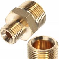Rosfix Adapteris Žalvarinis M22x1,5 – Redukcija Žalvarinė 1/4  | Pistoleto-Žarnos Jungtis | Suderinamas su Karcher HD/HDS Aukšto Slėgio Plautuvėmis