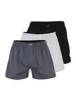 Calvin Klein Underwear Boxer trumpikės tamsiai pilka / juoda / balta