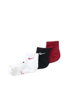 Nike Sportswear Kojinės raudona / juoda / balta