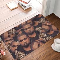 Funny Kanye West Collage Meme Doormat Mat Anti-Slip  Kitchen Bathroom Bedroom Rug Carpet 40*60cm 40cmx60cm gray