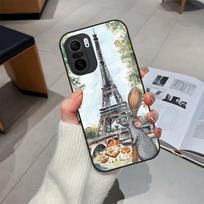 Disney Ratatouille Phone Case Glass For Xiaomi 15 14 12 Lite 13 Pro 11t Lite POCO M5 X6 M6 X5 X3 NFC F5 F6 Pro Cover POCO X3 Pro gray