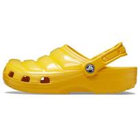 Crocs Classic Clog Casual Simple Puff Clog Beach Sandals Unisex Sandals Light-Yellow 206624-700 38-39 yellow