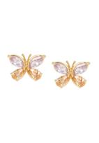 Betsey Johnson Auskarai auksas / skaidri spalva