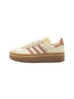 ADIDAS ORIGINALS Sportbačiai be auliuko 'Gazelle' smėlio spalva / kremo / ryškiai rožinė spalva