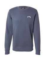 BILLABONG Megztinis be užsegimo 'Arch' mėlyna dūmų spalva / balta