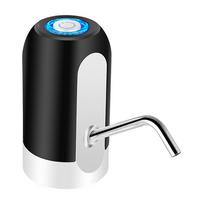 Automatinis nešiojamasis USB įkraunamas elektrinis vandens siurblio dozatoriaus butelis juoda