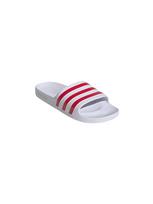 ADIDAS SPORTSWEAR Šlepetės 'ADILETTE AQUA' tamsiai raudona / balta