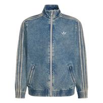 ADIDAS ORIGINALS Demisezoninė striukė 'Firebird' kremo / tamsiai (džinso) mėlyna