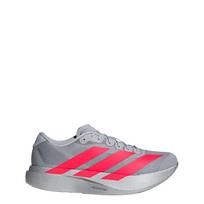 ADIDAS PERFORMANCE Bėgimo batai 'Adizero EVO SL' pilka / neoninė raudona / sidabrinė