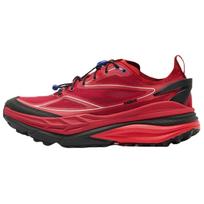 HOKA ONE ONE Stinson One7 Trail Running Shoes Men's Red Black 1168931-PKY 40 red