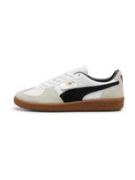 PUMA Sportbačiai be auliuko 'Palermo' glaisto spalva / auksas / juoda / balta