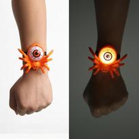Glow-in-the-Dark Halloween Spider Watch Bracelet for Kids One Size beige