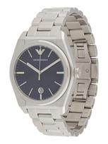 Emporio Armani Analoginis (įprasto dizaino) laikrodis tamsiai mėlyna / sidabrinė