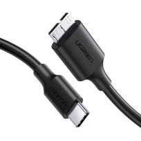 Ugreen Type-C to Micro USB 3.0 Mobile Hard Drive Cable gray