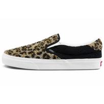 Vans Slip-On 59 Unisex Low Top Sneakers Black Leopard VN0A38GU6BX 35 black