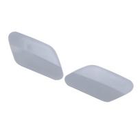 2PCS Grey Headlight Washer Cover for Vauxhall Opel Insignia 2008‑2014 Lamp Side Trim Renew pilka