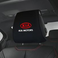 NNVJ9 Automobilio galvos atramos užvalkalas Automatinis pritaikymas Kia Rio Ceed Sportage Cerato Soul Sorento K2 K5 Flip Picanto Optima Automobilio sėdynės užvalkalas black