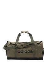 ADIDAS PERFORMANCE Sportinis krepšys 'Linear Duffel' rusvai žalia / juoda