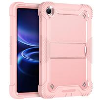 Silicone+PC Tablet Cases for 9.7'' Xiaomi Redmi Pad 2 SE/Poco Pad C1/Redmi Pad 2 9.7 Case Shockproof Cover Fundas Stand Shell Redmi Pad2SE 9.7inch rožinio aukso spalvos