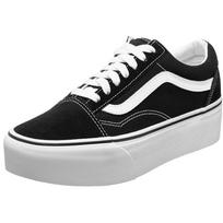 VANS Sportbačiai be auliuko 'Old Skool' juoda / balta
