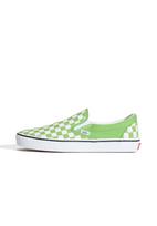 VANS Batai be raištelių 'Classic' žaliosios citrinos spalva / balta