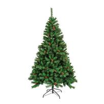 Pvc Artificial Modern Cheap Ornaments Giant Led Flocked  Pvc Christmas Trees With Led Lights 30/90/120/180/210cm&9-9.5 Ft rožinė