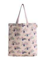 Cath Kidston Pirkinių krepšys 'Paddington Around The World Foldaway' mėlyna / rožių spalva / pudros spalva / raudona